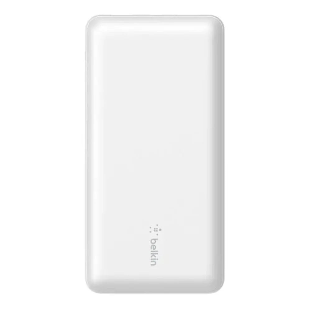 Batería Portatil Belkin 20000 mAh USB-A x2 - USB-C - Blanco