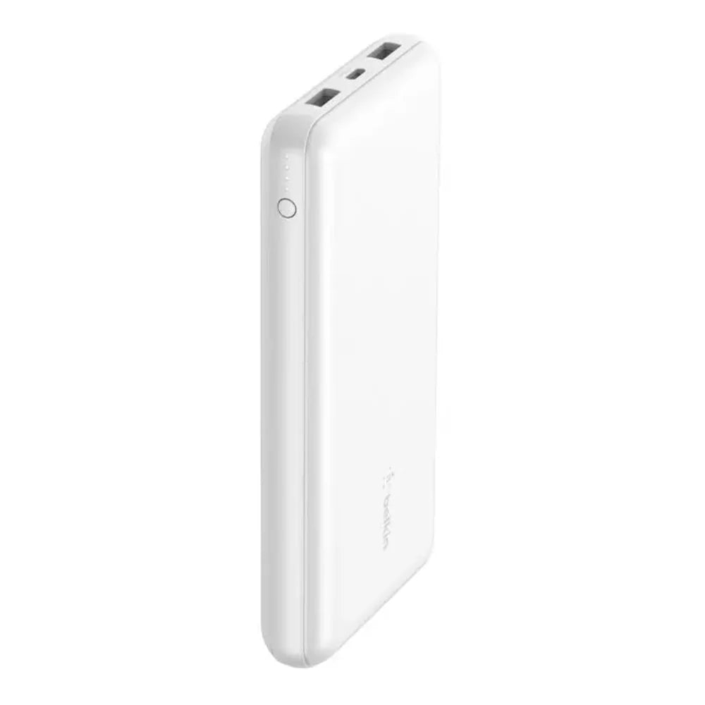 Batería Portatil Belkin 20000 mAh USB-A x2 - USB-C - Blanco