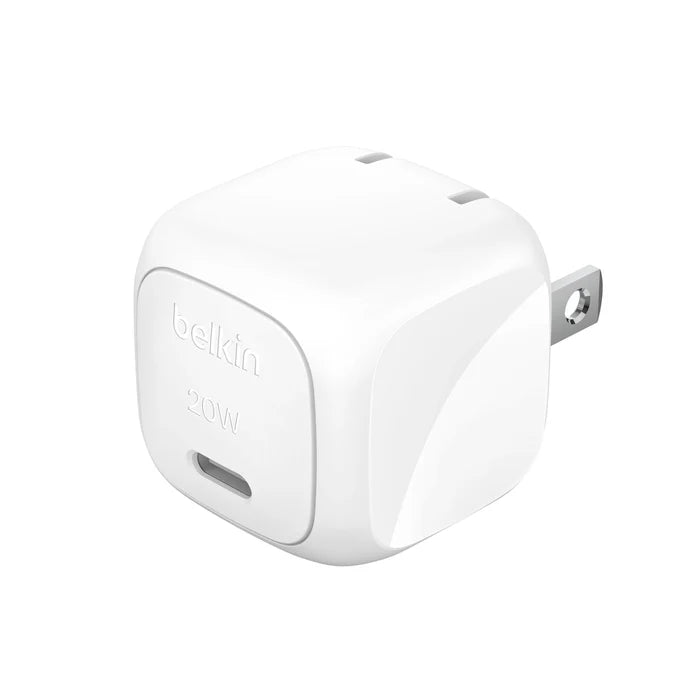 Cargador Belkin USB-C compacto de 20W - Blanco