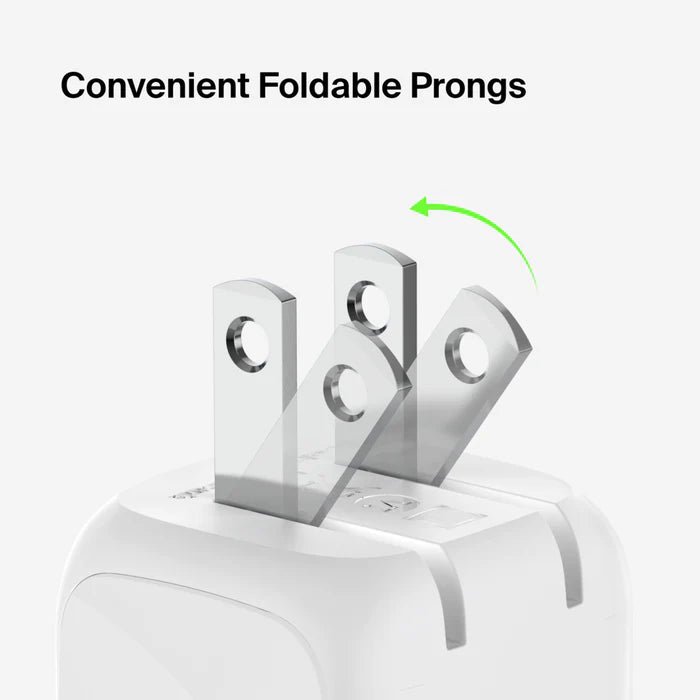 Cargador Belkin USB-C compacto de 20W - Blanco