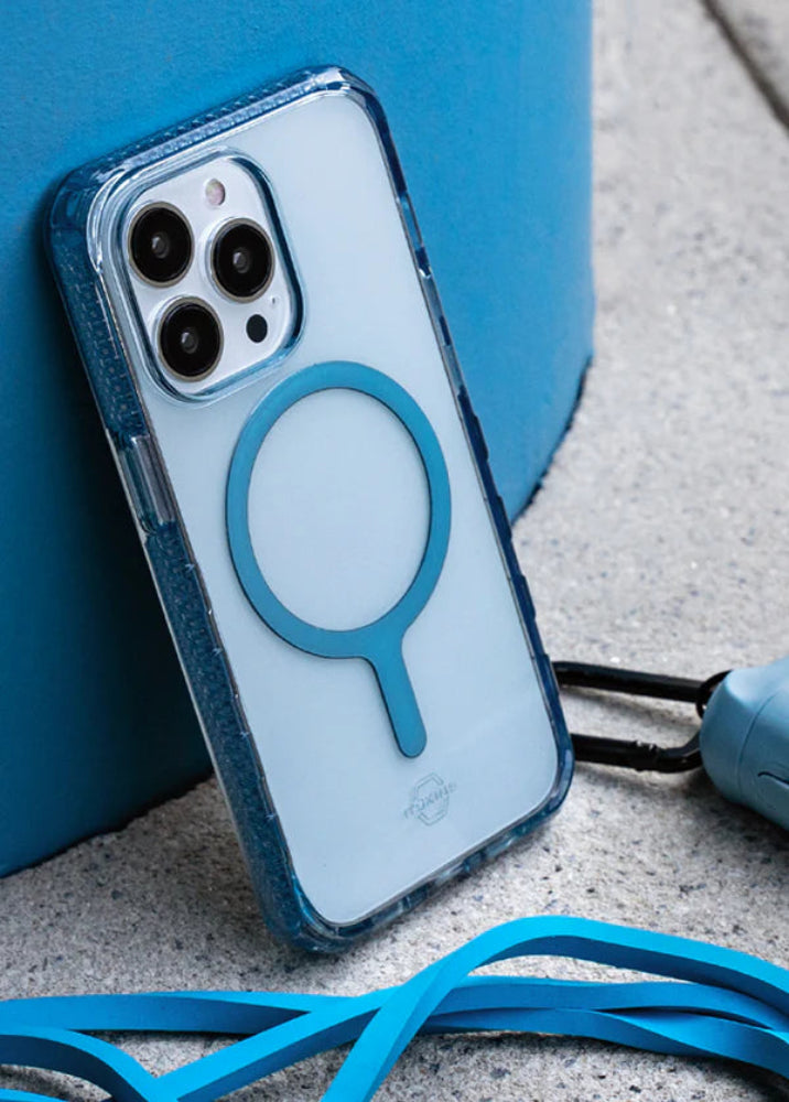 Case ItSkins Supreme R Clear con MagSafe para iPhone 14 Plus - Transparente