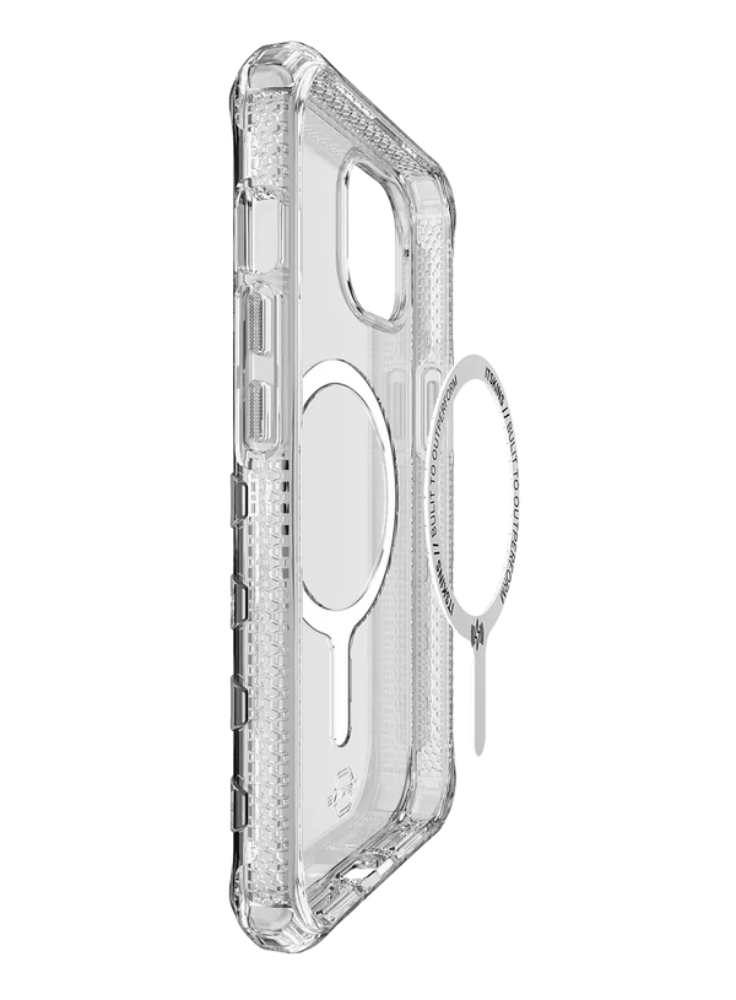 Case ItSkins Supreme R Clear con MagSafe para iPhone 14 Plus - Transparente