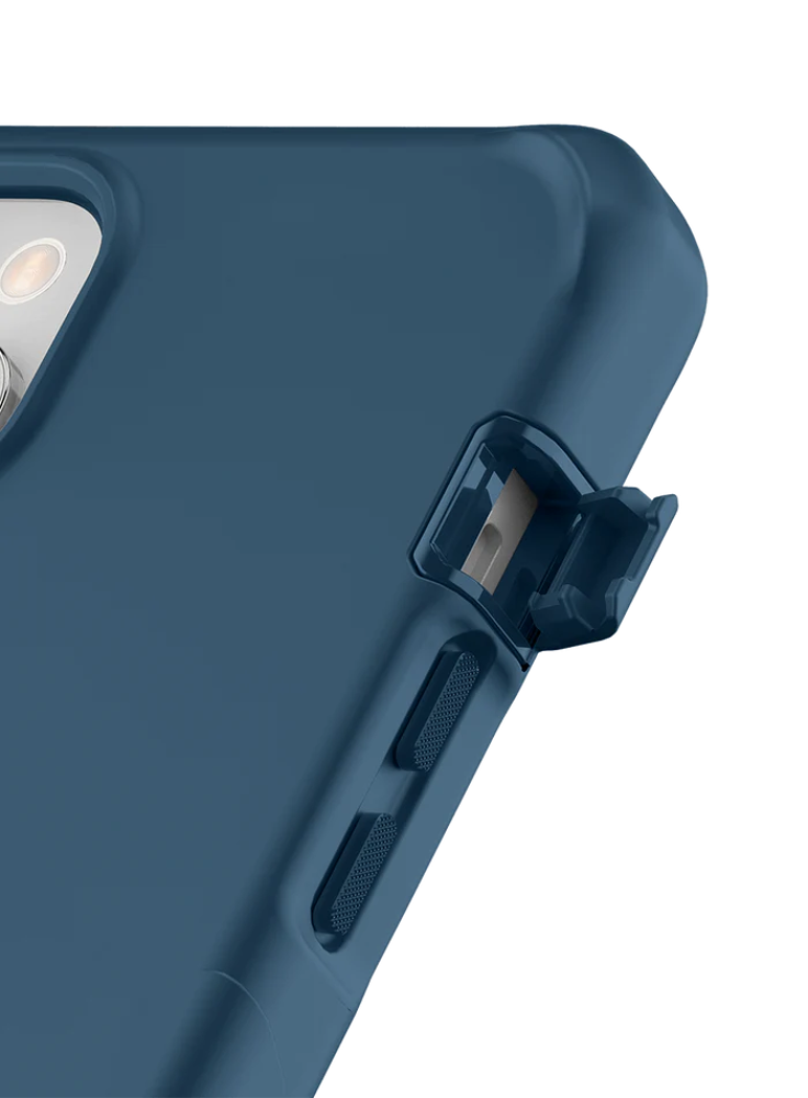 Case ItSkins Vault Solid con MagSafe para iPhone 14 Plus - Azul Marino