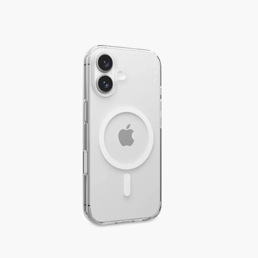 Case NCO SafeCase Clear con MagSafe para iPhone Series 17 - Transparente