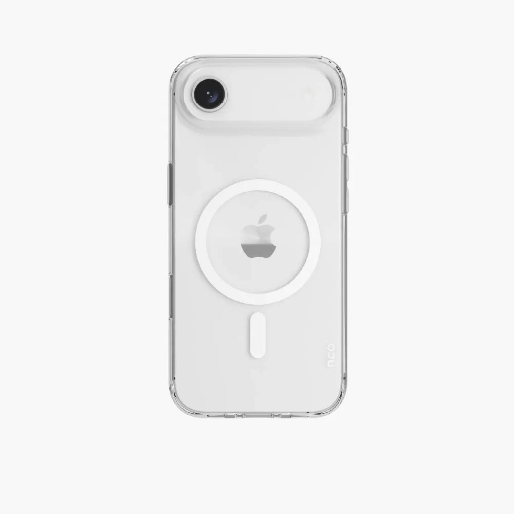 Case NCO SafeCase Clear con MagSafe para iPhone Series 17 - Transparente