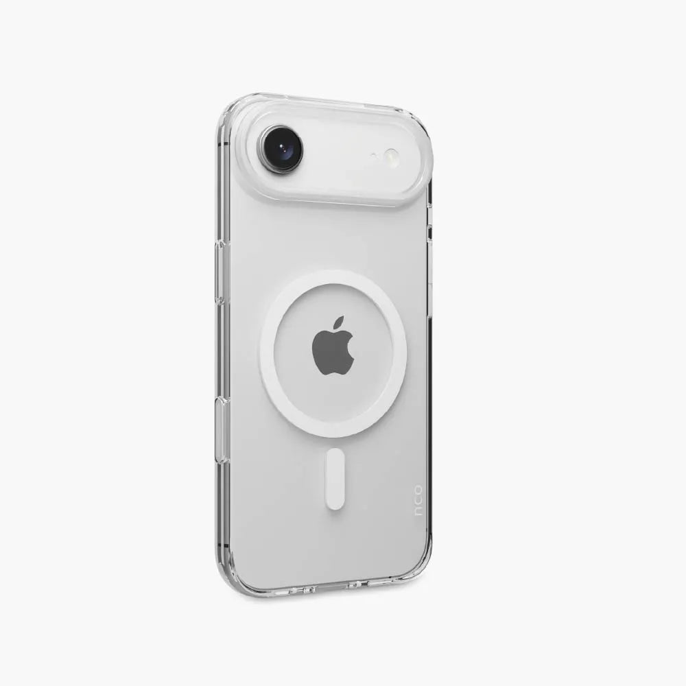 Case NCO SafeCase Clear con MagSafe para iPhone Series 17 - Transparente