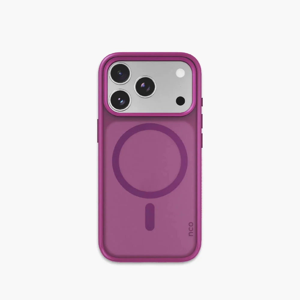 Case NCO SafeCase Lite con MagSafe para iPhone Series 17 - Magenta