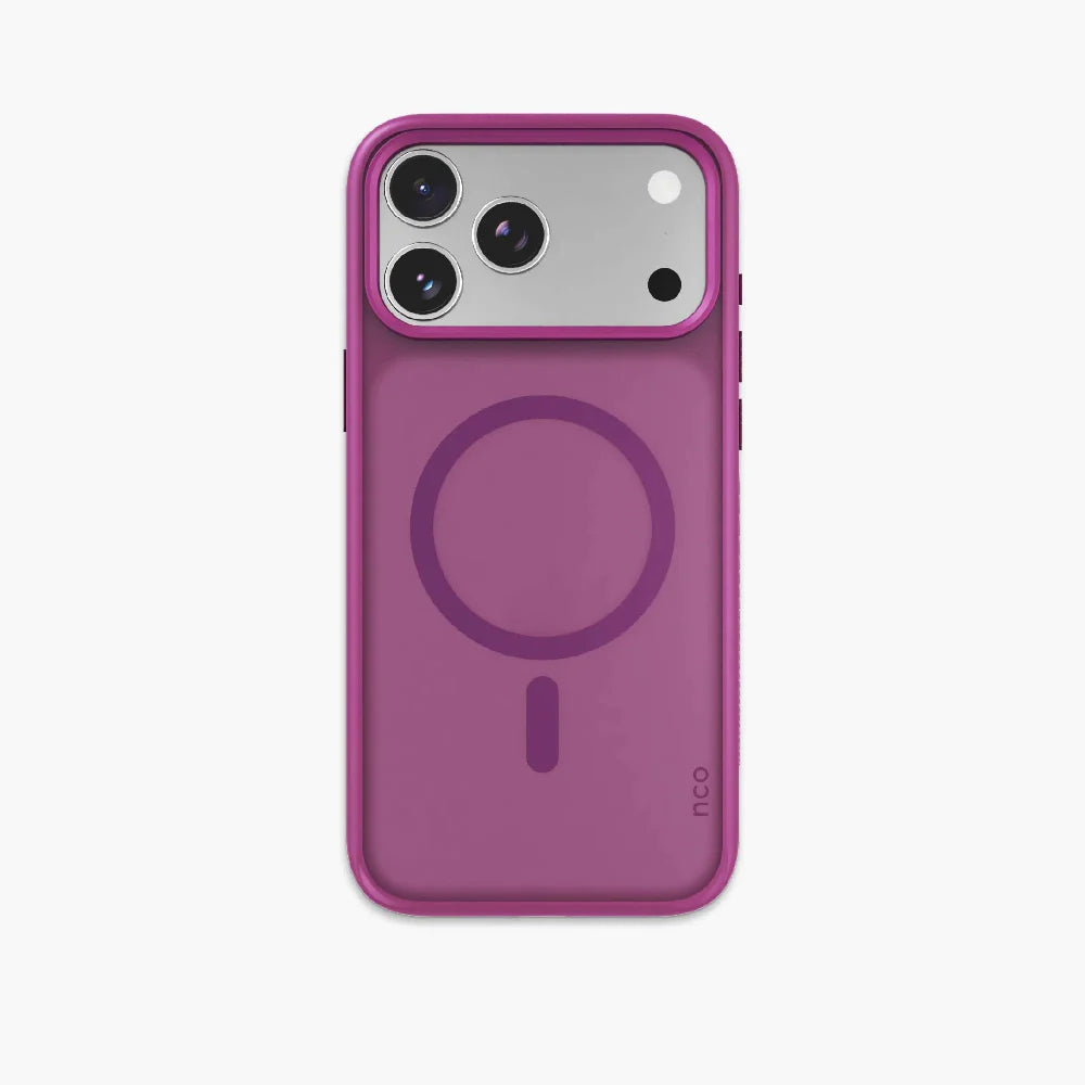 Case NCO SafeCase Lite con MagSafe para iPhone Series 17 - Magenta
