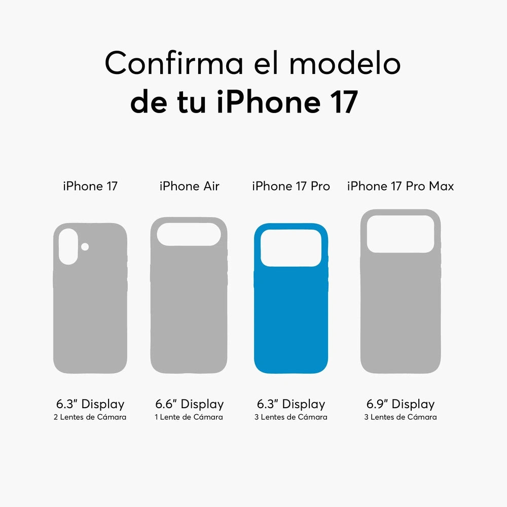 Protector de cámara NCO CamGuard Ring para iPhone 17 Pro - Transparente