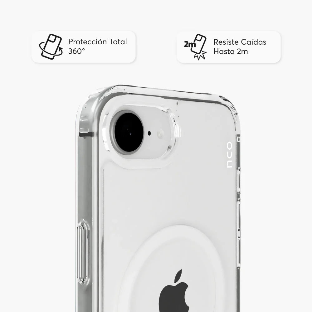SafeCase Clear Compatible con MagSafe para iPhone 16e