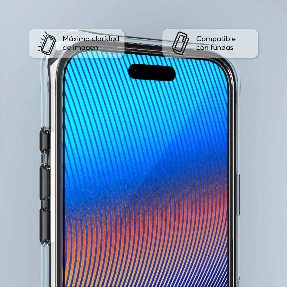 Protector de Pantalla NCO GlassGuard ion+ para iPhone Series 17 - Transparente