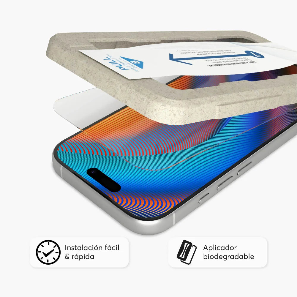 Protector de Pantalla NCO GlassGuard ion+ para iPhone Series 17 - Transparente