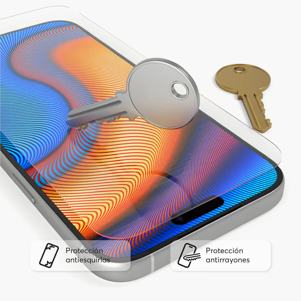 Protector de Pantalla NCO GlassGuard ion+ para iPhone Series 17 - Transparente