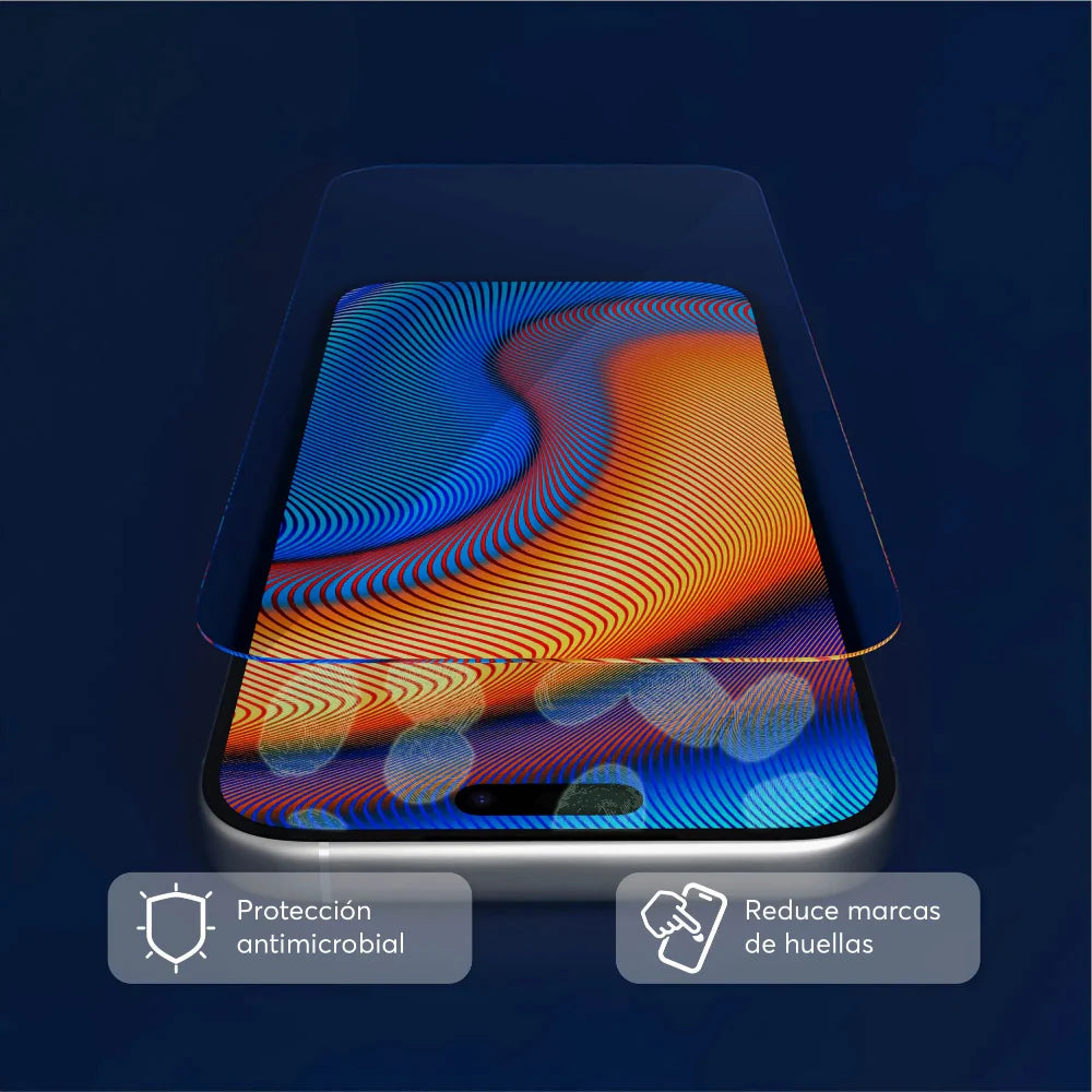 Protector de Pantalla NCO GlassGuard ion+ para iPhone Series 17 - Transparente