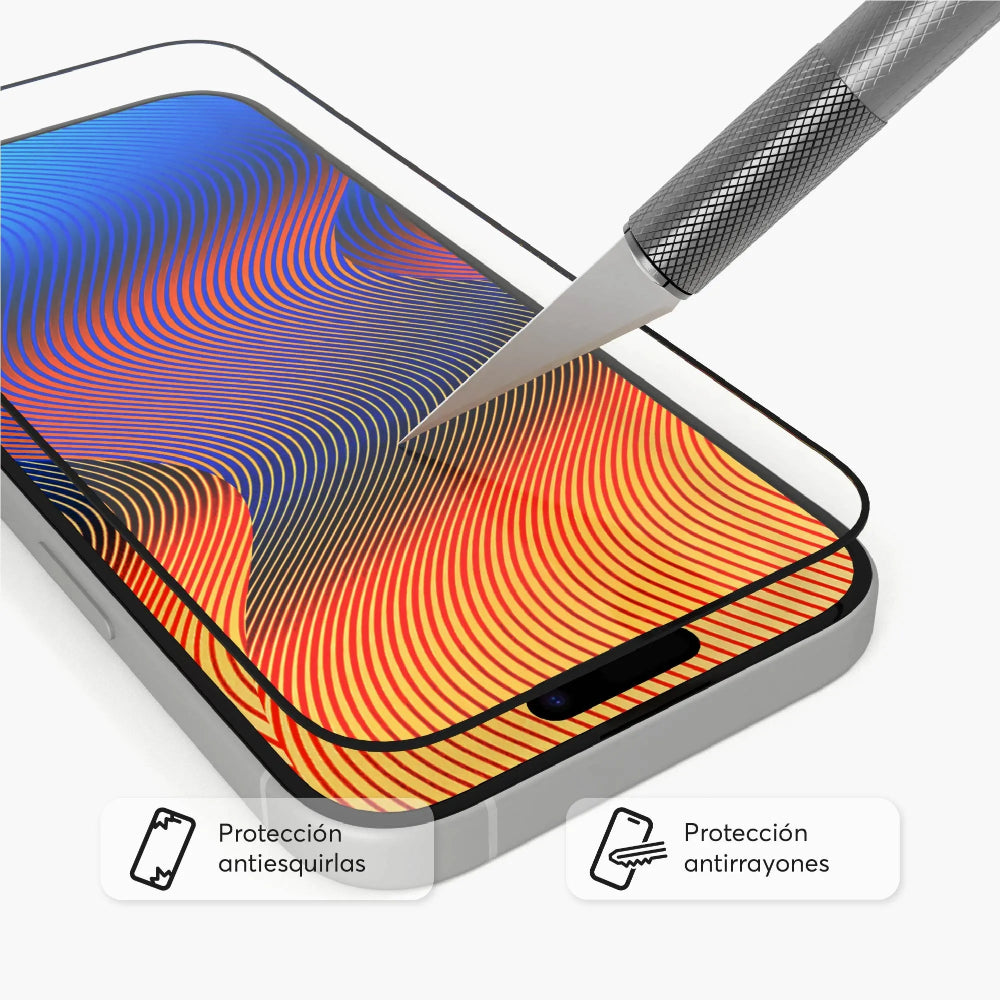 Protector de Pantalla NCO GlassGuard ShockProof para iPhone Series 17 -Transparente