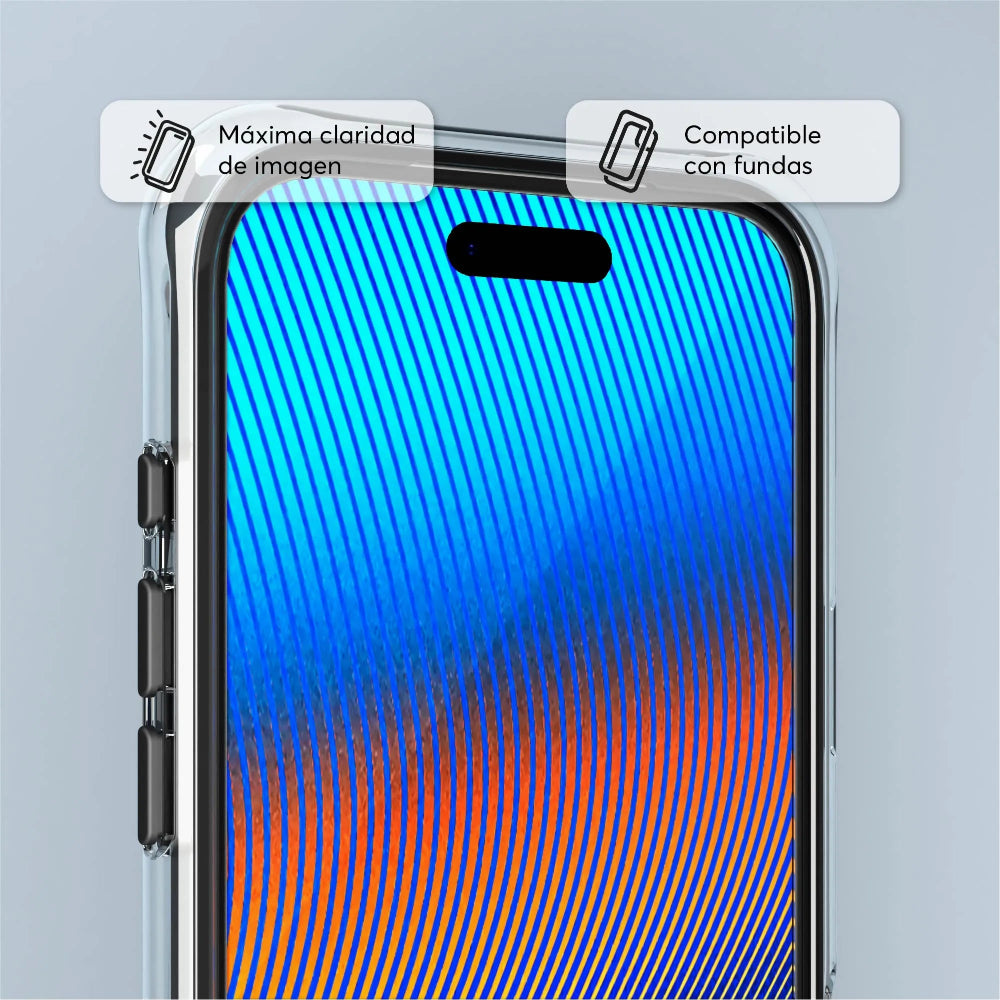 Protector de Pantalla NCO GlassGuard ShockProof para iPhone Series 17 -Transparente