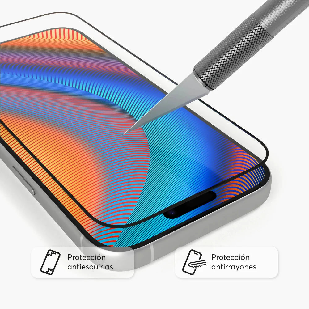 Protector de Pantalla NCO GlassGuard ShockProof para iPhone Series 17 -Transparente