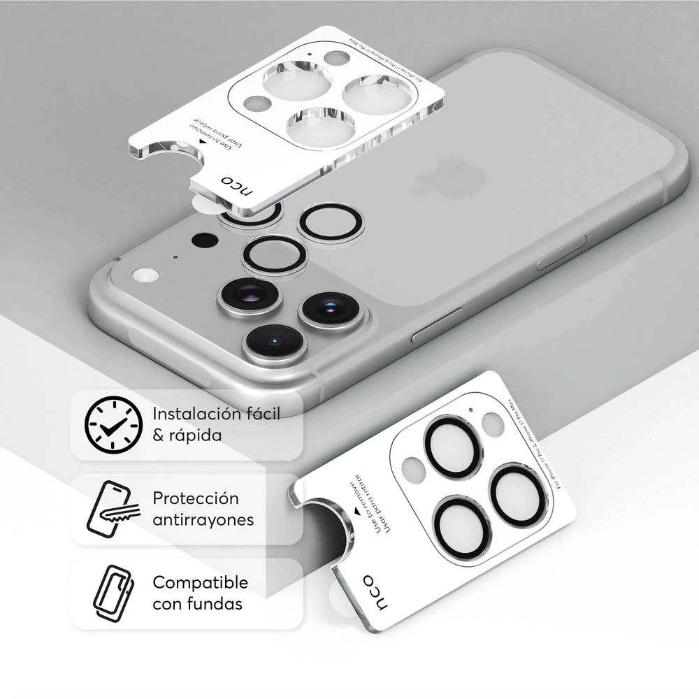 Protector_Camara_NCO_CamGuard_Ring_iPhone_17_Pro_Transparente_Imagen_posicion_3_iShop_Ecuador