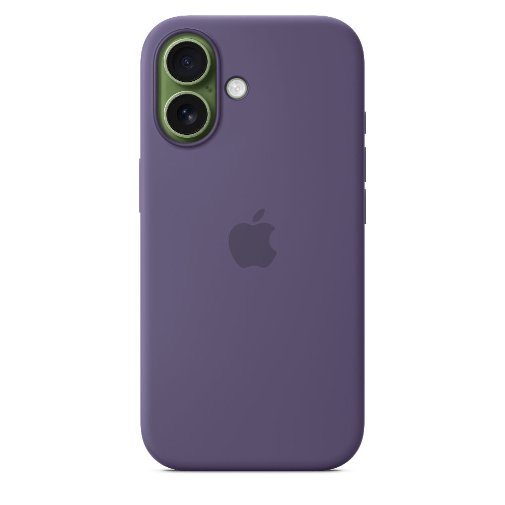 Funda de silicón con MagSafe para el iPhone Series 17 – Morado niebla