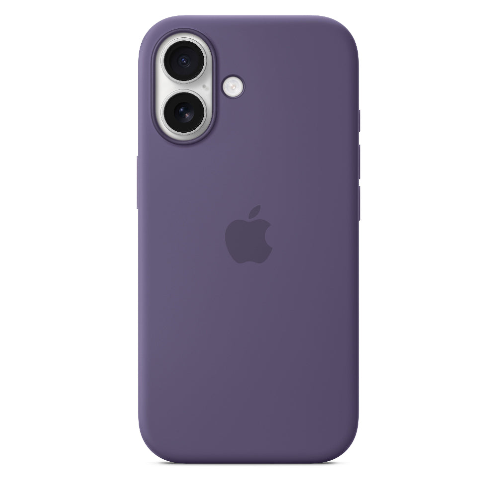 Funda de silicón con MagSafe para el iPhone Series 17 – Morado niebla
