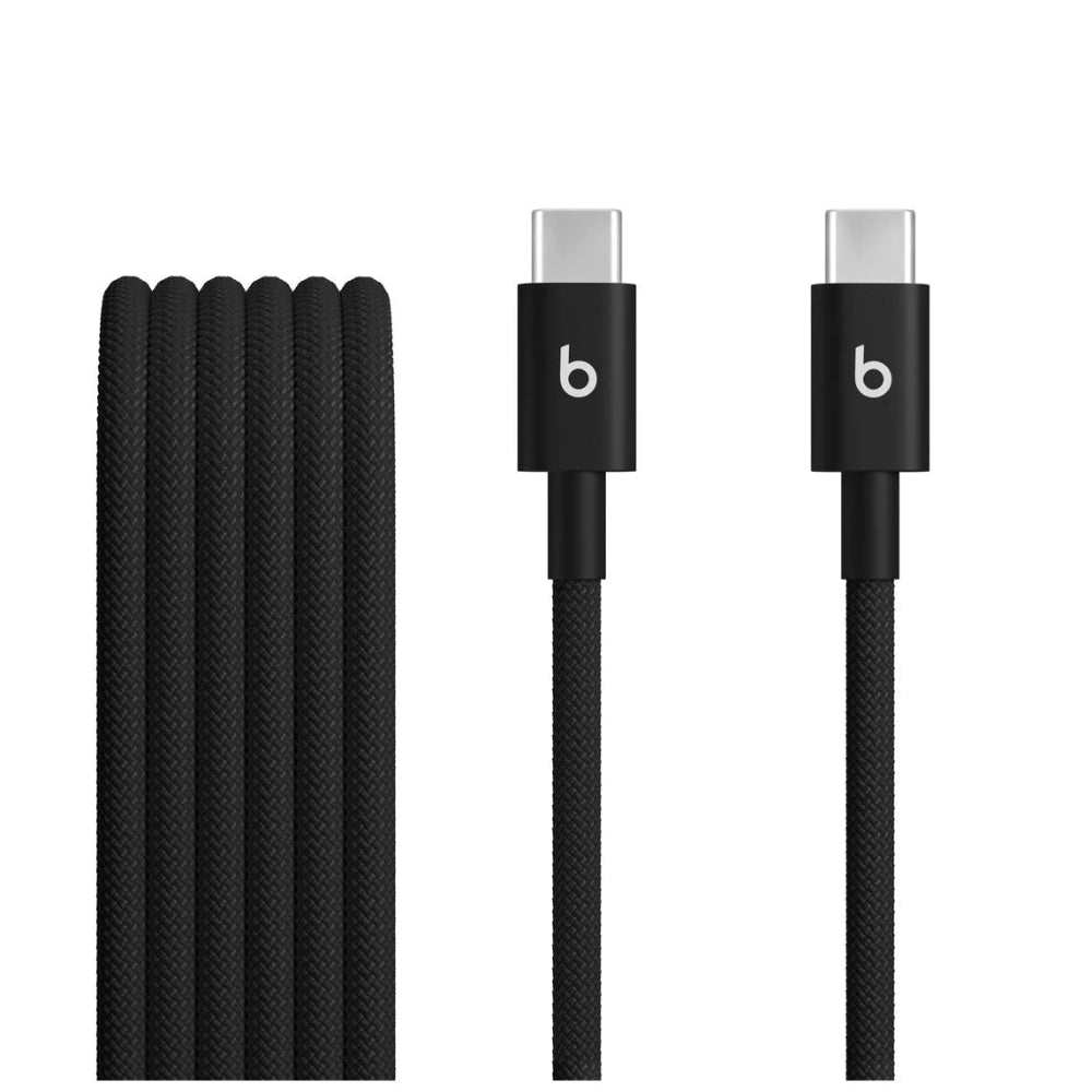 Cable Beats Trenzado USB-C a Conector USB-C (1.5 m) - Negro