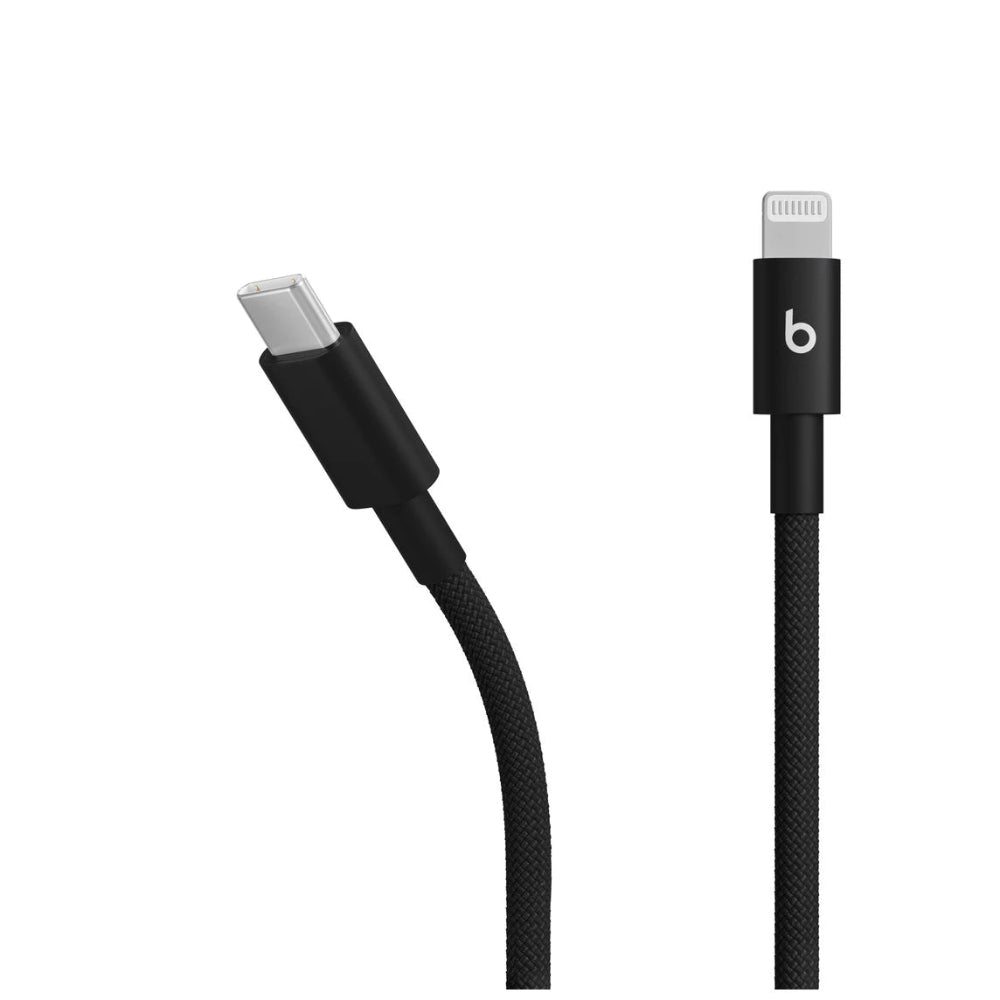 Cable Beats Trenzado USB-C a Conector Lightning (1.5 m) - Negro