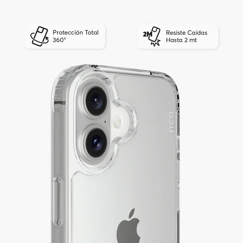 SafeCase Clear NCO para iPhone 16 Series