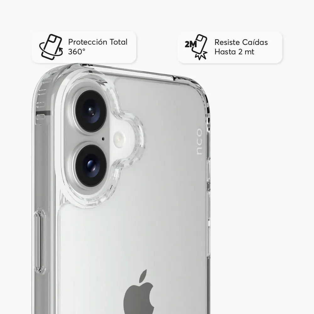 SafeCase Clear NCO para iPhone 16 Series