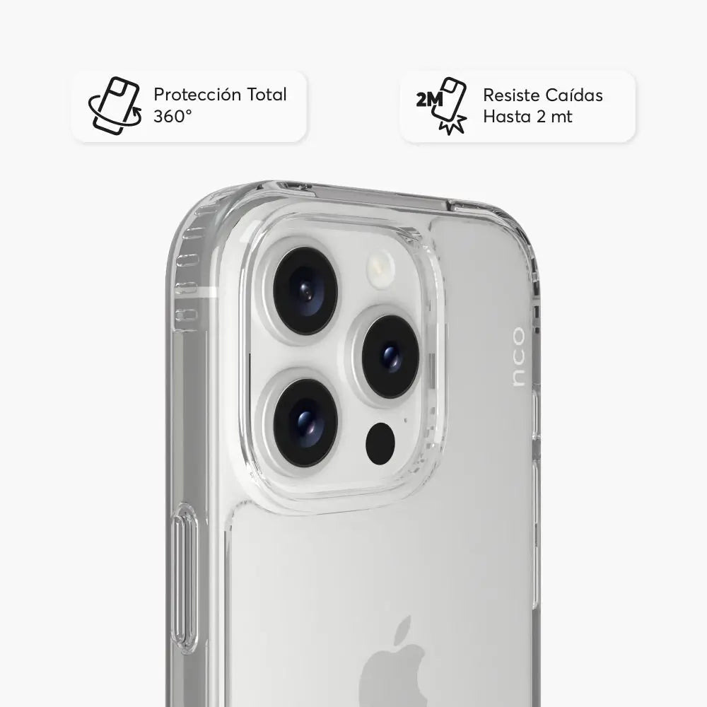 SafeCase Clear NCO para iPhone 16 Series
