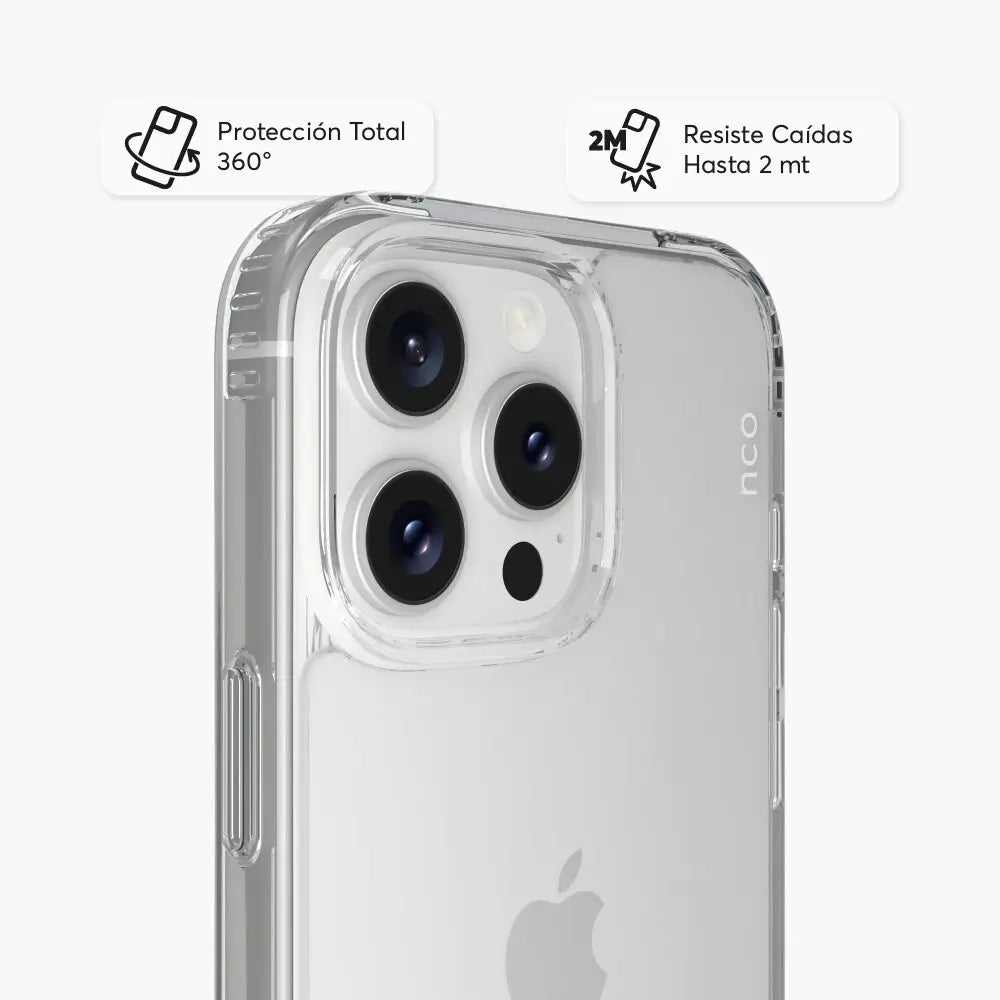 SafeCase Clear NCO para iPhone 16 Series