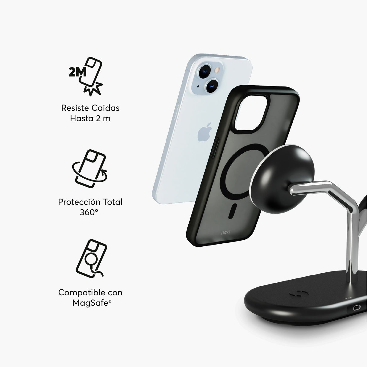 SafeCase Lite NCO con MagSafe para iPhone 15 Series