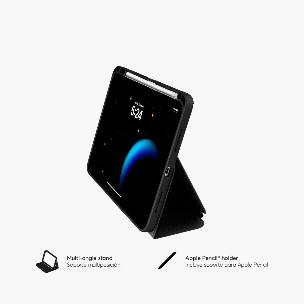 SafeCase Click Royal Black NCO para iPad (2024)