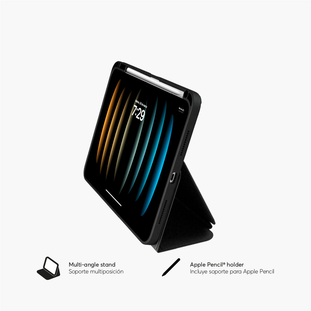 SafeCase Click Royal Black NCO para iPad (2024)