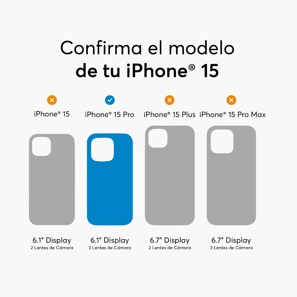 GlassGuard ion+ NCO para iPhone 15 Series