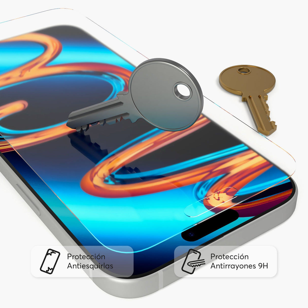 NanoGlass NCO para iPhone 16 Series