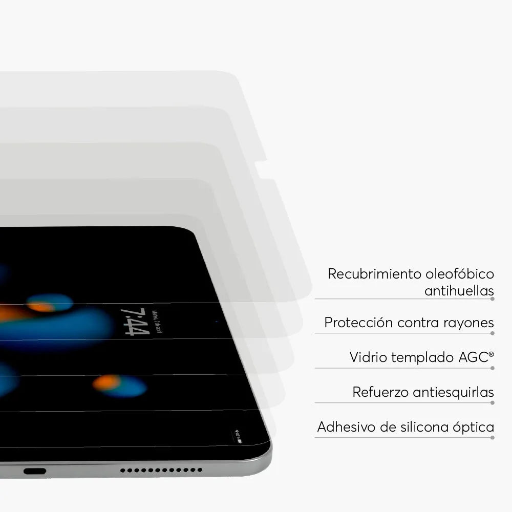GlassGuard NCO temperate para iPad (2024)