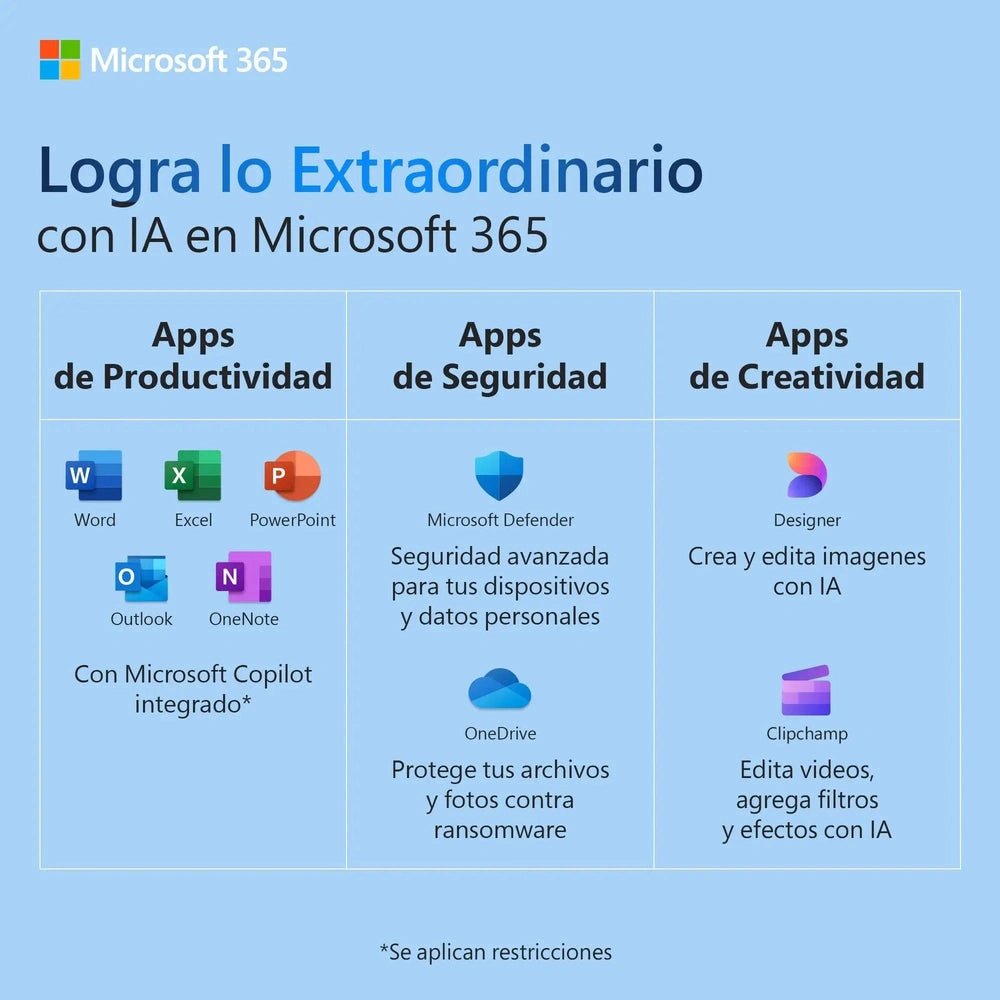 Licencia Microsoft Office 365 Personal