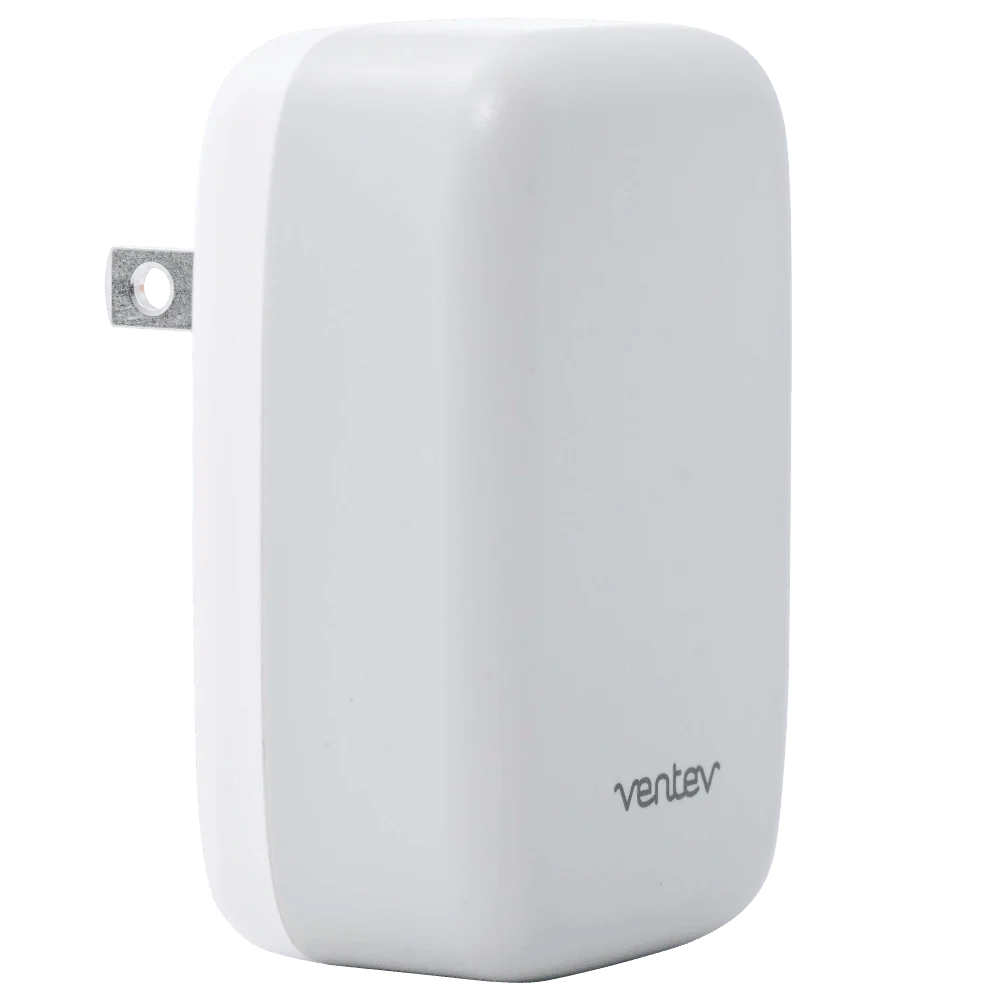 Cargador de Pared VENTEV dual USB-C y USB-A 27w - Blanco