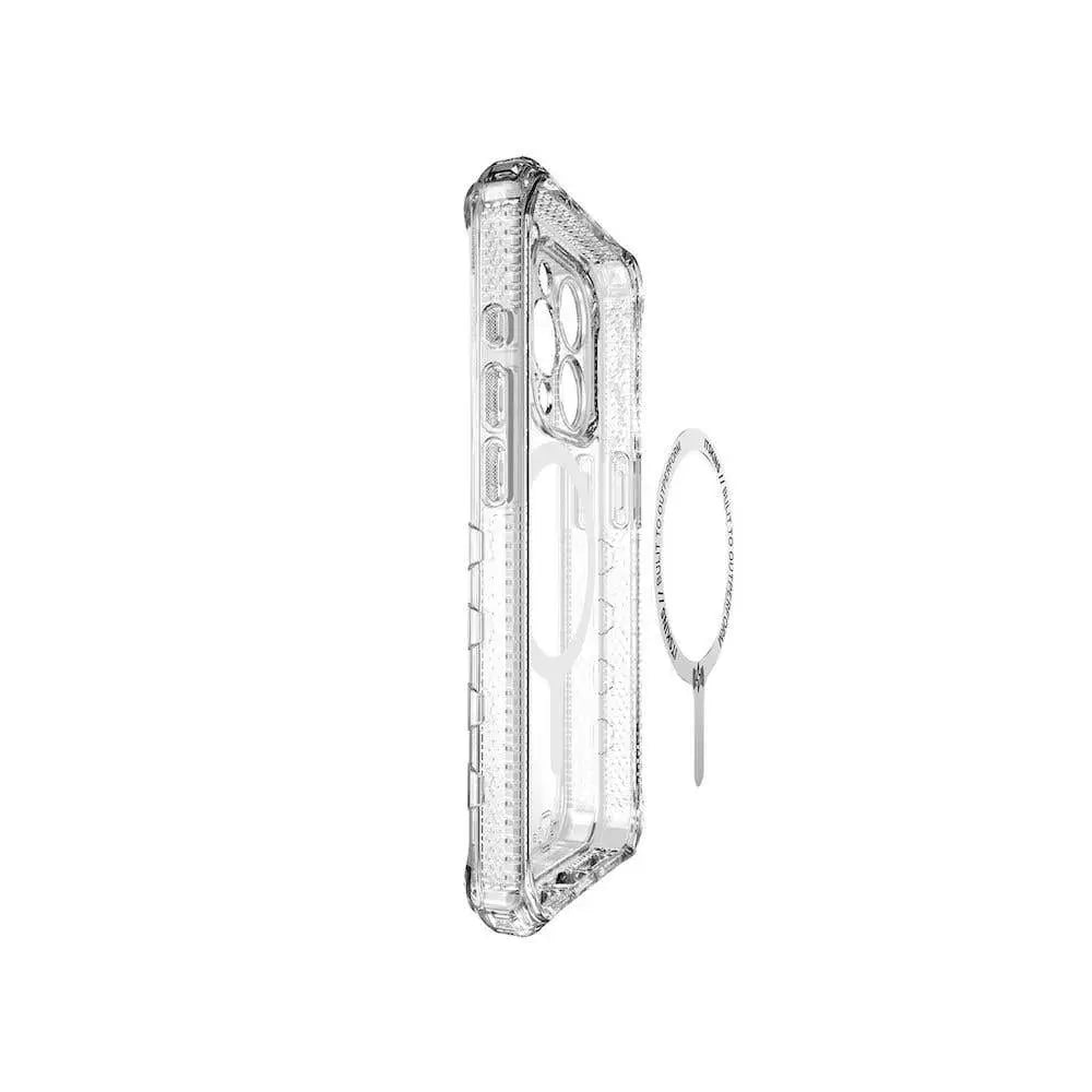 ItSkins Case Supreme R Clear con MagSafe para iPhone 15 Pro - Transparente