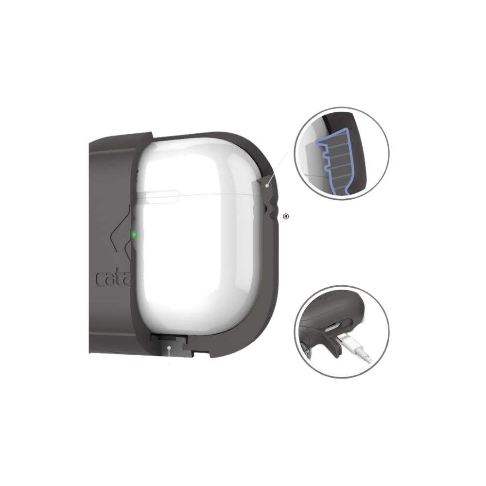 Case Catalyst Influence impermeable para Airpods 3 - Gris espacial