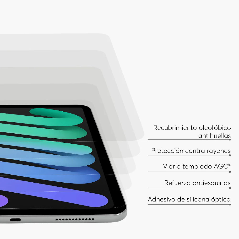 GlassGuard NCO temperate para iPad (2024)