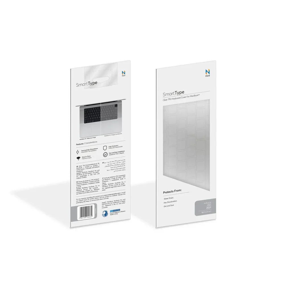 Protector de teclado SmartType NCO para MacBook