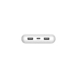 Batería Portatil Belkin 20000 mAh USB-A x2 - USB-C - Blanco