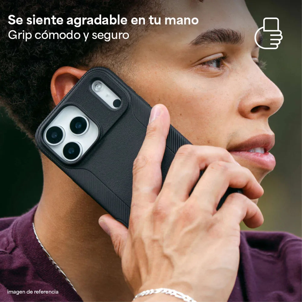 Case ZAGG Luxe con MagSafe para iPhone Series 17 - Negro