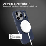 Case ZAGG Luxe con MagSafe para iPhone 17 Azul Marino