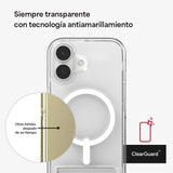 Case ZAGG Crystal Palace con MagSafe KS para iPhone Series 17 - Transparente