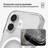 Case ZAGG Crystal Palace con MagSafe KS para iPhone Series 17 - Transparente