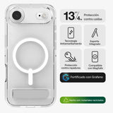 Case ZAGG Crystal Palace con MagSafe KS para iPhone Series 17 - Transparente