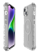 Case ItSkins Supreme R Clear con MagSafe para iPhone 14 Plus - Transparente