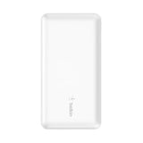 Batería portatil Belkin 10000 mAh USB-A x2 USB-C - Blanco